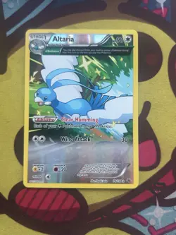 Pokemon Altaria 74/108 - Reverse Holo - XY Roaring Skies - Excellent - Image 1