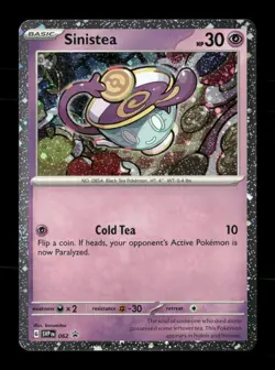 Sinistea 062 Holo Scarlet & Violet Promo NM/M Pokemon - Image 1