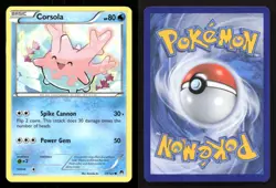 Corsola 29/122 BREAKpoint LP Pokemon - Image 3