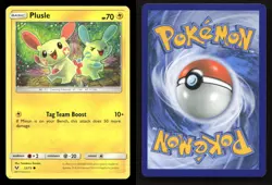 Plusle 33/73 Shining Legends LP Pokemon - Image 3