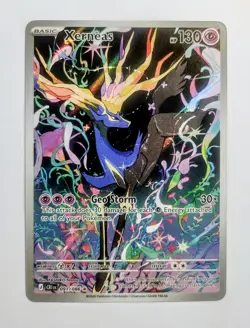 Xerneas 091/086 Illustration Rare Mega Evolution Chaos Rising Pokemon TCG NM - Image 1