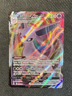 Pokemon Espeon VMAX 065/203 Evolving Skies Ultra Rare Holo Near Mint - Image 1
