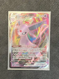 Pokemon Espeon VMAX 065/203 Evolving Skies Ultra Rare Holo Near Mint - Image 4