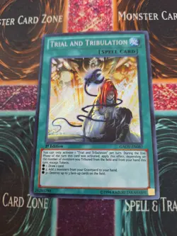 Yugioh Trial and Tribulation GAOV-EN087 Secret Rare 1st Edition Near Mint - Image 1