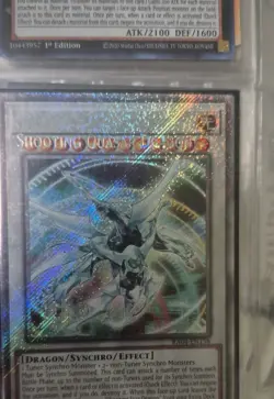 Shooting Quasar Dragon (Platinum Secret Rare) RA04-EN158 Quarter Century Stampe - Image 1
