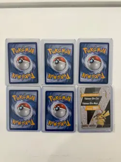 Pokemon Ash's Pikachu 6 Card Lot I Choose You Promo Set NM Near Set - Image 2