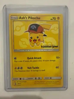 Pokemon Ash's Pikachu 6 Card Lot I Choose You Promo Set NM Near Set - Image 5