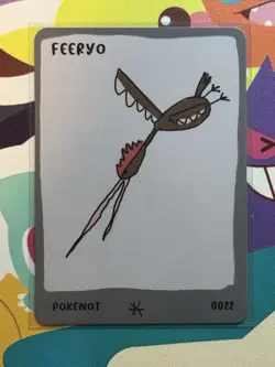 TCG Pokemon parody 151 Pokenots Dysfunctional passholder: Feeryo 0022 - Image 1