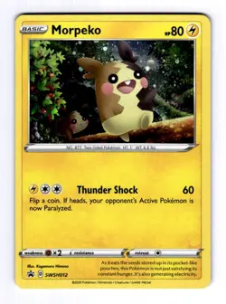 Morpeko - SWSH012 SWSH: Sword & Shield Promo Cards #SWSH12 Promo Holo NM Pokemon - Image 1