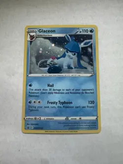 Pokemon: Glaceon SWSH192 Black Star Promo Card - Image 1