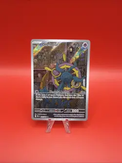 Dhelmise 091/084 Pokemon Me05: Pitch Black Illustration Rare NM - Image 1