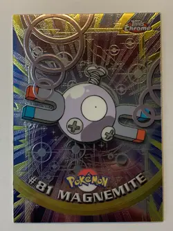 2000 Topps Chrome Pokemon Series 2 #81 Magnemite (A) FREE COMBINED SHIPPING - Image 1