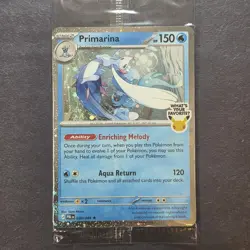 Primarina 020/084 Pitch Black Promo: Barnes And Noble : Sealed Pokemon TCG - Image 1