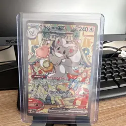 Pokemon TCG Cinccino ex Crown Zenith Ultra Rare Full Art Holo 119/086 240 HP Eng - Image 1