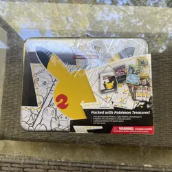2021 POKEMON Celebrations Treasure Chest 🔥 Factory Sealed Lunch Box Pikachu 25 820650809415 - Image 1