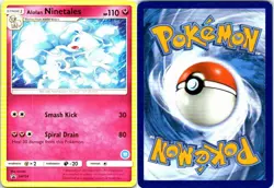 Promo Near Mint Alolan Ninetales - SM128 Sun & Moon Promo Pokemon - Image 3