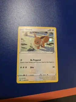 The Pokemon Company Eevee SWSH190 SWSH Promo Holo Basic 60HP 2022 - Image 3