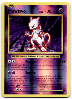 Mewtwo - 51/108 - Rare - Reverse Holo Pokemon Evolutions | MP/HP - Image 1