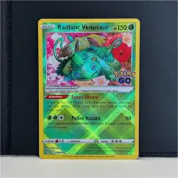 Radiant Venusaur 004/078 Pokemon GO - Image 1