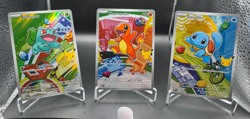 Pokemon First Partner Illustration Collection Series 1 Kanto Gen 1 Starters Set - Image 1