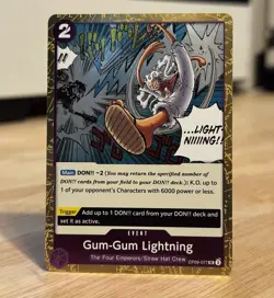 Gum-Gum Lightning OP09-077 Emperors in the New World One Piece - Image 1