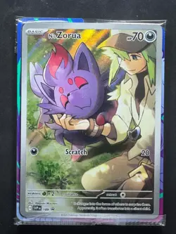 N's Zorua - Holo Promo SV: Scarlet & Violet Promo Cards 189 NM - Image 1