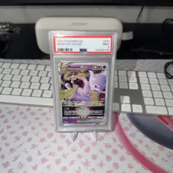2022 POKEMON GO #031 MEWTWO VSTAR PSA 9 - Image 3