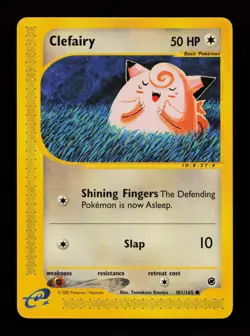 Clefairy 101/165 Common Expedition Base Set Pokemon Cards - Image 1