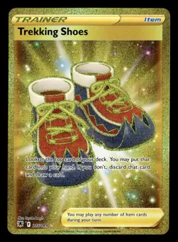 Trekking Shoes 215/189 Secret Rare Astral Radiance Pokemon Card - Image 2