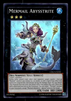 Crossroads of Chaos Mermail Abysstrite #CBLZ-EN050 Yu-Gi-Oh! TCG Single Card - Image 1
