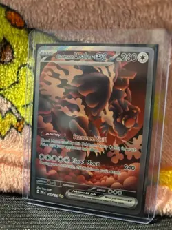 Bloodmoon Ursaluna EX Prismatic Evolutions SIR 168/131 Pokemon Holo Rare - Image 1