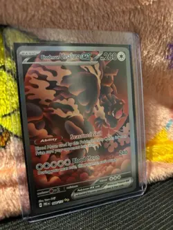 Bloodmoon Ursaluna EX Prismatic Evolutions SIR 168/131 Pokemon Holo Rare - Image 2