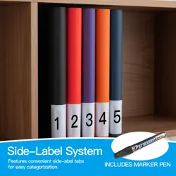 Toploader Binder,9 Pocket with 324 Card Slots for 3" x 4" Rigid Cards,PU Card... - Image 2