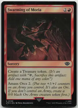 Swarming of Moria FOIL Common The Lord of the Rings LP MTG - Image 1