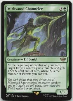 Mirkwood Channeler Universes Beyond: The Lord of the Rings NM MTG - Image 1