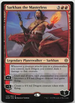 Sarkhan the Masterless War of the Spark NM MTG - Image 1