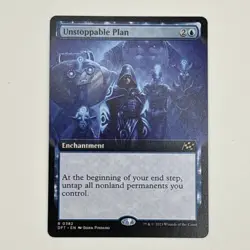 Unstoppable Plan (Extended Art) [DFT - 382] - NM [Normal] TCG MTG - Image 1