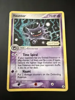 Pokemon TCG Ex Legend Maker Haunter Stamped 35/92 Reverse Holo - NM - Image 1