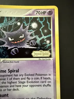 Pokemon TCG Ex Legend Maker Haunter Stamped 35/92 Reverse Holo - NM - Image 3