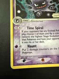 Pokemon TCG Ex Legend Maker Haunter Stamped 35/92 Reverse Holo - NM - Image 5