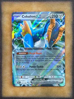 Pokemon Cobalion ex 064/086 ME04: Chaos Rising Double Rare Holo NM - Image 1
