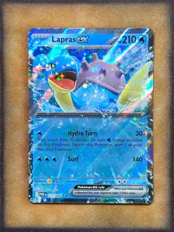 Pokemon Lapras ex 022/088 ME03: Perfect Order Double Rare Holo NM - Image 1