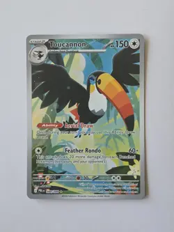 Toucannon 094/084 Pitch Black Illustration Rare Full Art Pokemon TCG - Image 1
