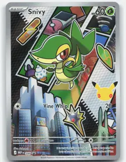 Snivy 049 Promo ME: Mega Evolution Promo Pokemon Holo Near Mint - Image 1