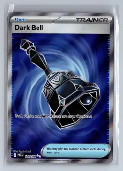 Dark Bell 106/084 Ultra Rare Pitch Black Pokemon Near Mint Holo - Image 1