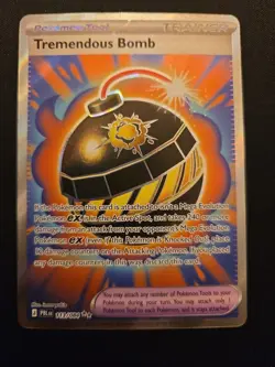 Pokemon Pitch Black Tremendous Bomb 113/084 Full Art Ultra Rare NM - Image 1