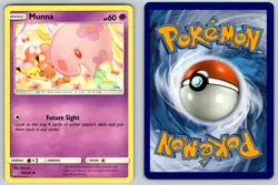 Munna 88/236 Common Unified Minds Pokemon Near Mint - Image 3