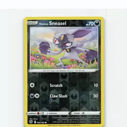 Hisuian Sneasel (Cosmos Holo) 92/189 Promo Deck Exclusives Pokemon Near Mint - Image 1