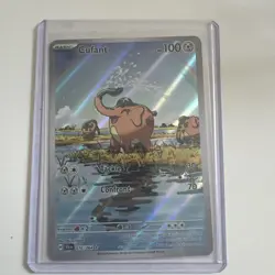 Cufant 076/064 Shrouded Fable Pokemon Full Art Illustration Rare - Image 1