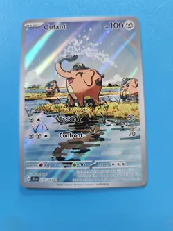Cufant 076/064 Shrouded Fable Pokemon Full Art Illustration Rare - Image 1